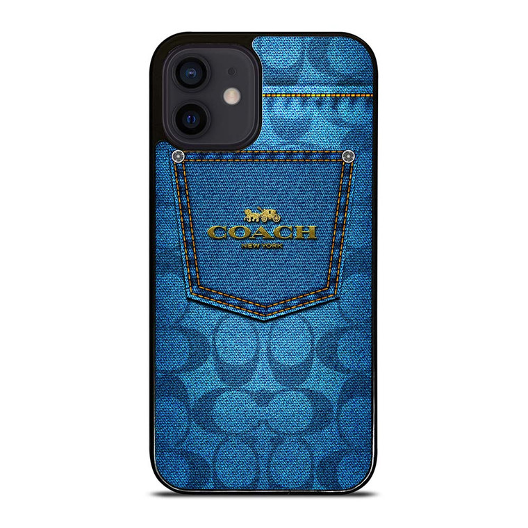 COACH JEANS iPhone 12 Mini Case Cover