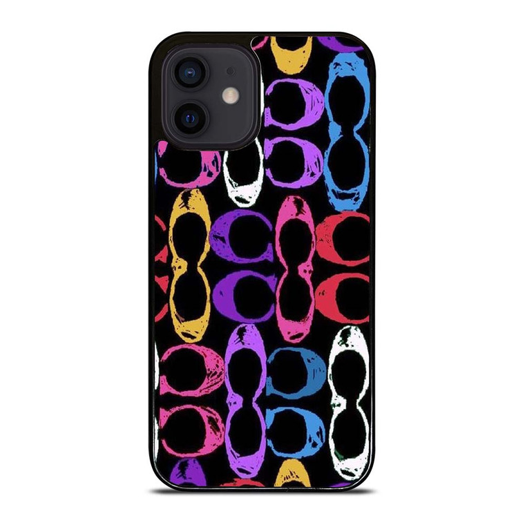 COACH NEW YORK ART LOGO iPhone 12 Mini Case Cover