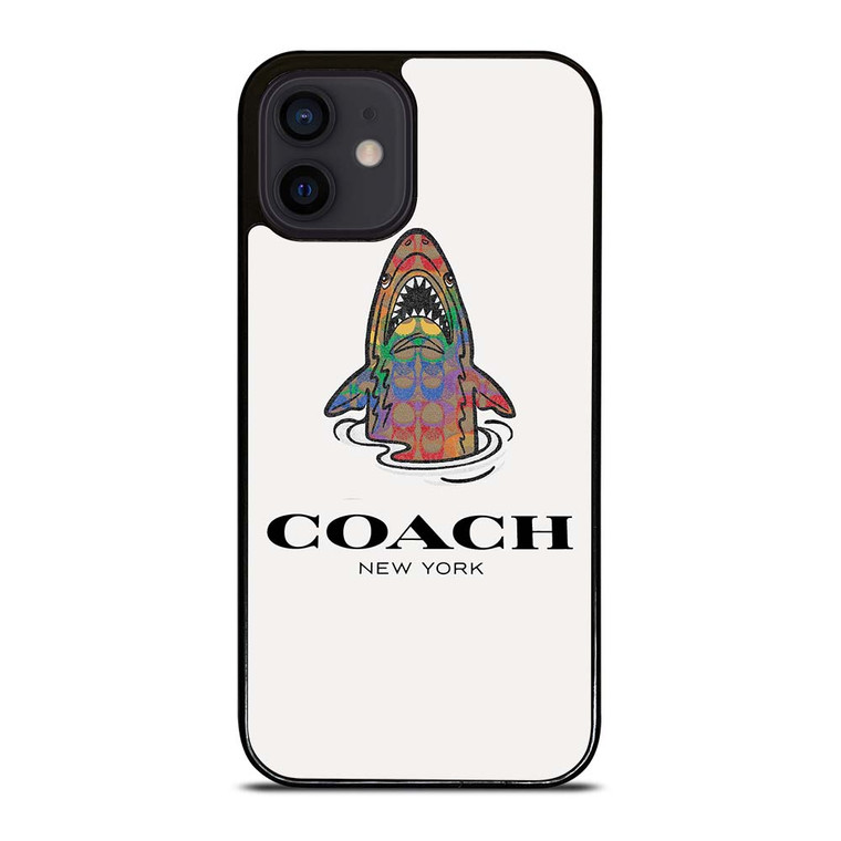COACH NEW YORK SHARK iPhone 12 Mini Case Cover