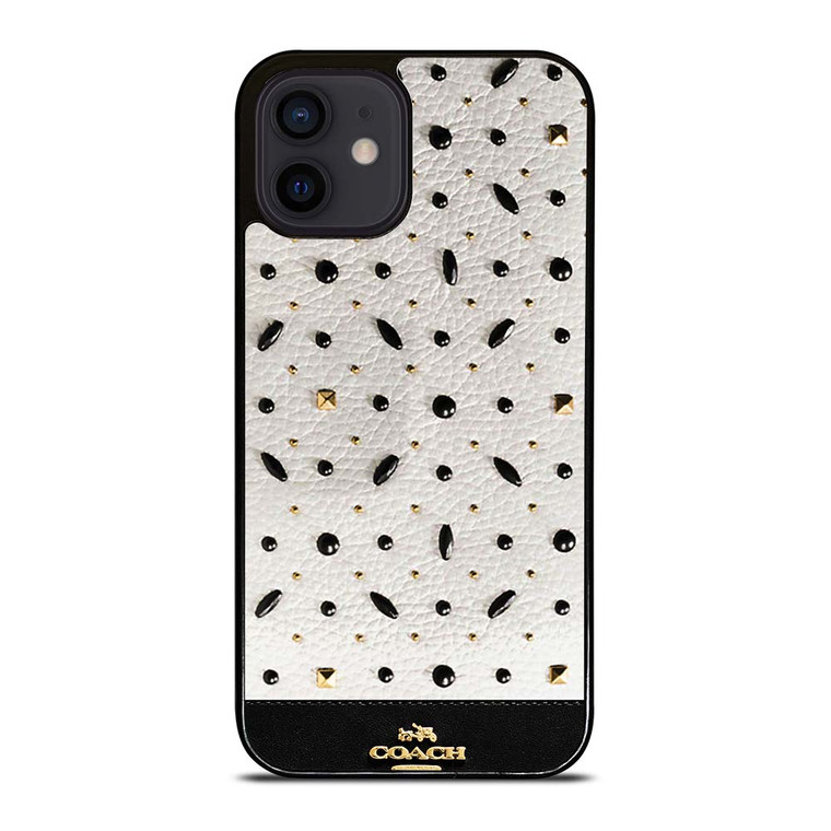 COACH NEW YORK STONE iPhone 12 Mini Case Cover