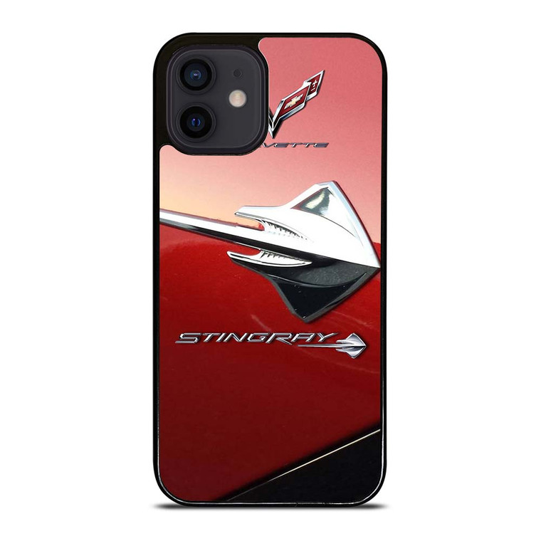 CORVETTE STINGRAY C7 EMBLEM iPhone 12 Mini Case Cover