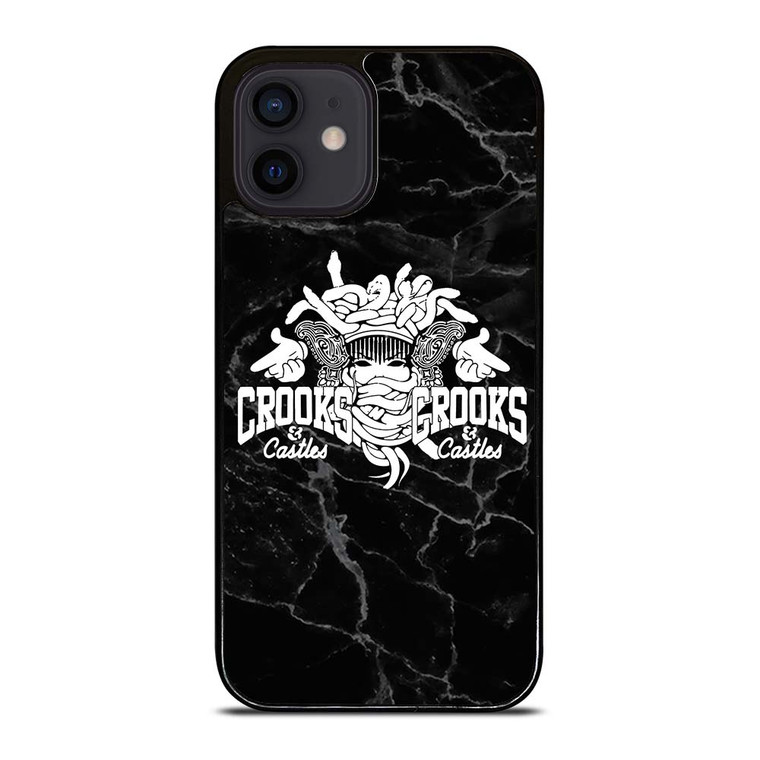 CROOKS AND CASTLES BANDANA MARBLE iPhone 12 Mini Case Cover
