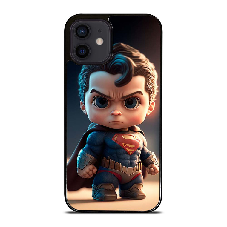CUTE SUPERMAN DC HEROES iPhone 12 Mini Case Cover