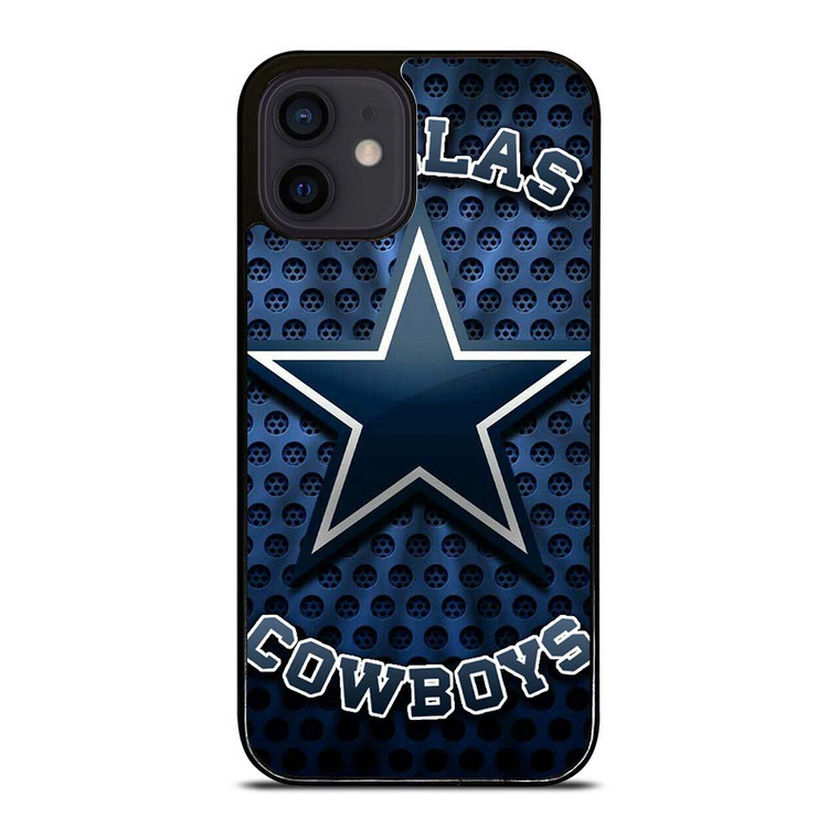 DALLAS COWBOYS BLUE METAL SYMBOL iPhone 12 Mini Case Cover