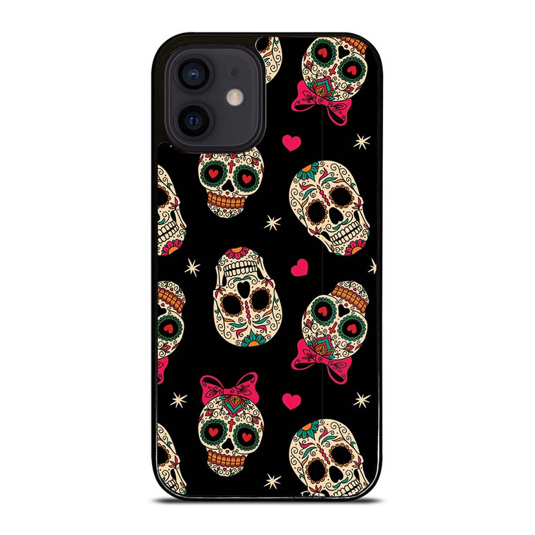 DAY OF THE DEAD CUTE PATTERN iPhone 12 Mini Case Cover