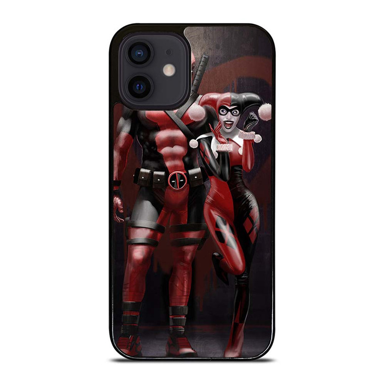 DEADPOOL HARLEY QUINN ANTI HERO iPhone 12 Mini Case Cover