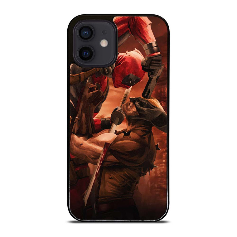 DEADPOOL VS WOLVERINE MARVEL iPhone 12 Mini Case Cover