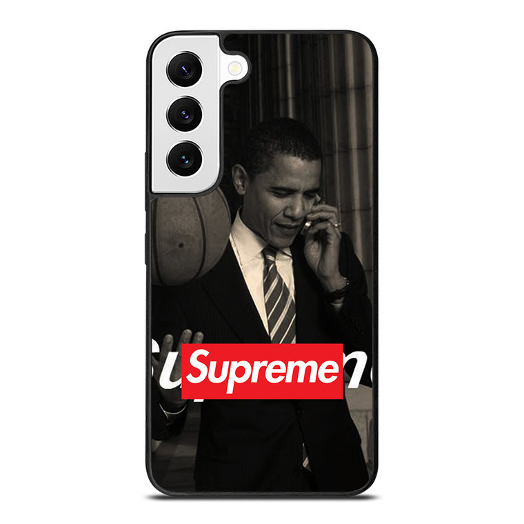 BARRACK OBAMA BASKETBALL SUPREME Samsung Galaxy S22 Case Cover