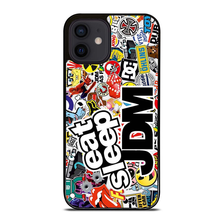 EAT SLEEP JDM iPhone 12 Mini Case Cover