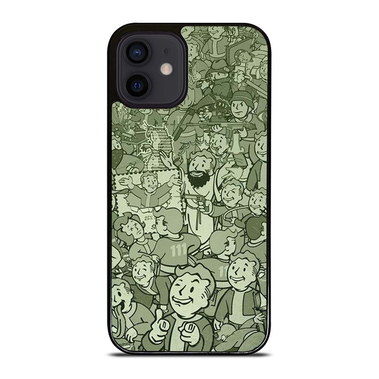 FALLOUT VAULT BOY ALL CHARACTER  iPhone 12 Mini Case Cover