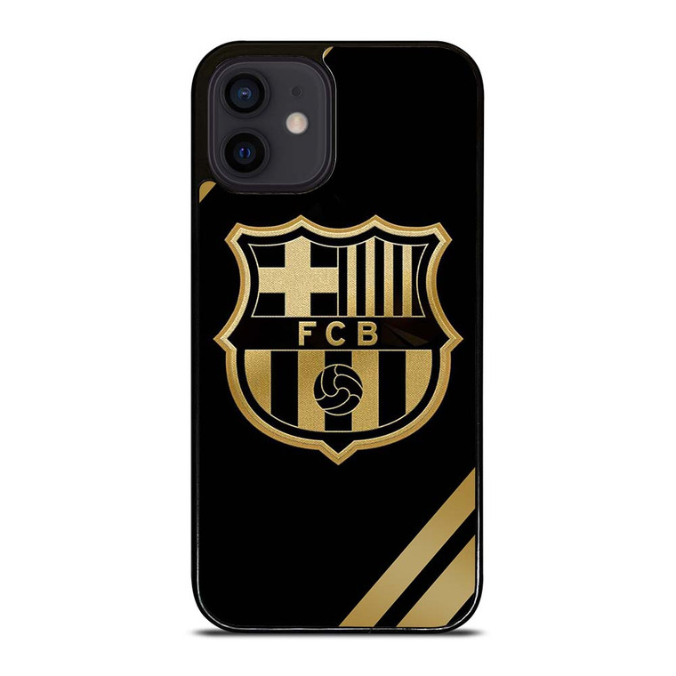 FC BARCELONA GOLD LOGO iPhone 12 Mini Case Cover
