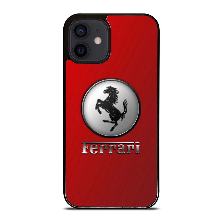 FERRARI SUPER CAR BUTTON iPhone 12 Mini Case Cover