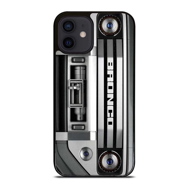 FORD BRONCO METAL FRONT VIEW iPhone 12 Mini Case Cover