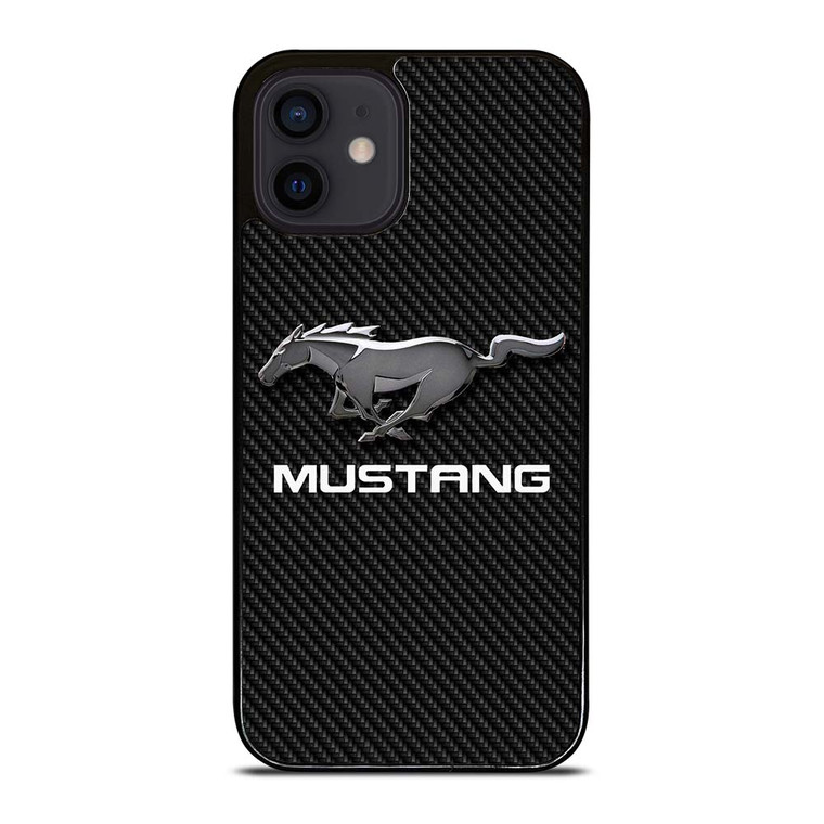 FORD MUSTANG CARBOON iPhone 12 Mini Case Cover