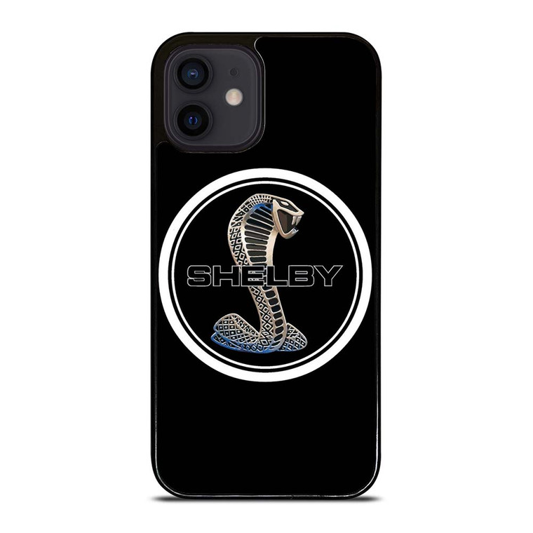 FORD MUSTANG SHELBY METAL LOGO iPhone 12 Mini Case Cover