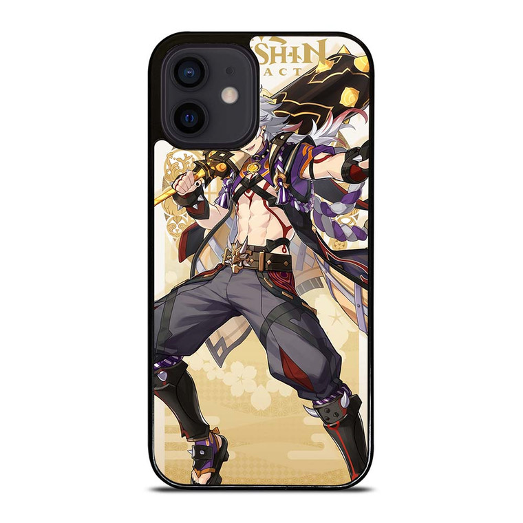 GENSHIN IMPACT ARATAKI ITTO iPhone 12 Mini Case Cover