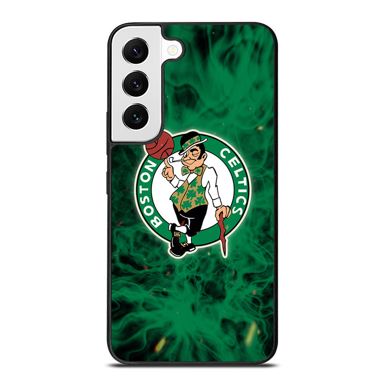 BOSTON CELTICS BASKETBALL NBA FIRE Samsung Galaxy S22 Case Cover
