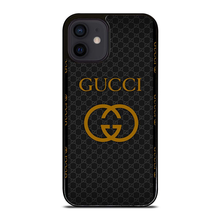 GUCCI ROUND PATTERN iPhone 12 Mini Case Cover
