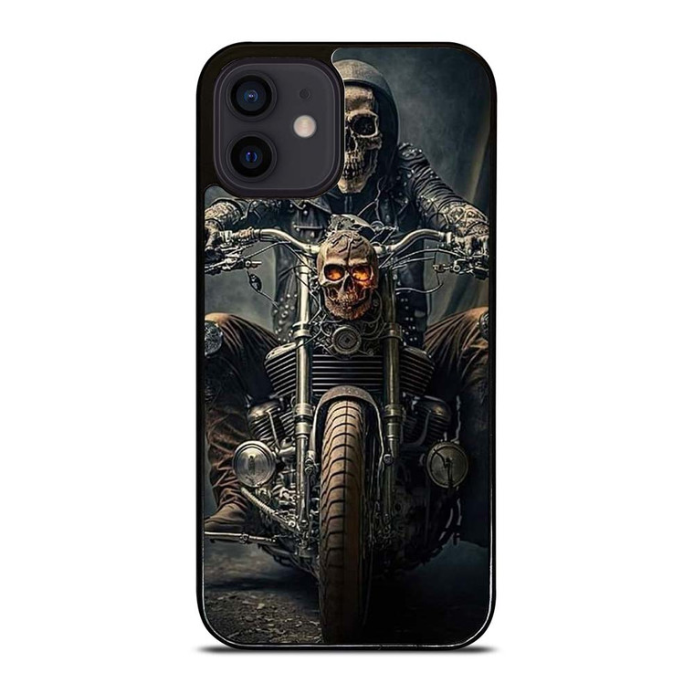 HARLEY DAVIDSON SKULL ACT iPhone 12 Mini Case Cover