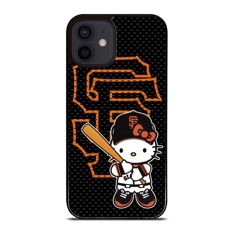 HELLO KITTY SAN FRANCISCO GIANTS MLB iPhone 12 Mini Case Cover
