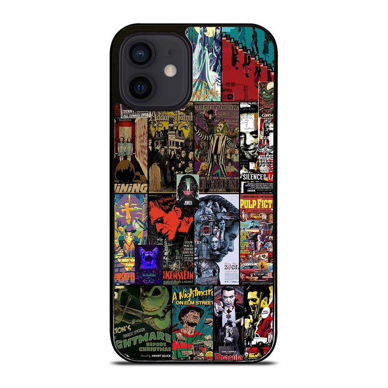 HORROR MOVIE COLLAGE iPhone 12 Mini Case Cover