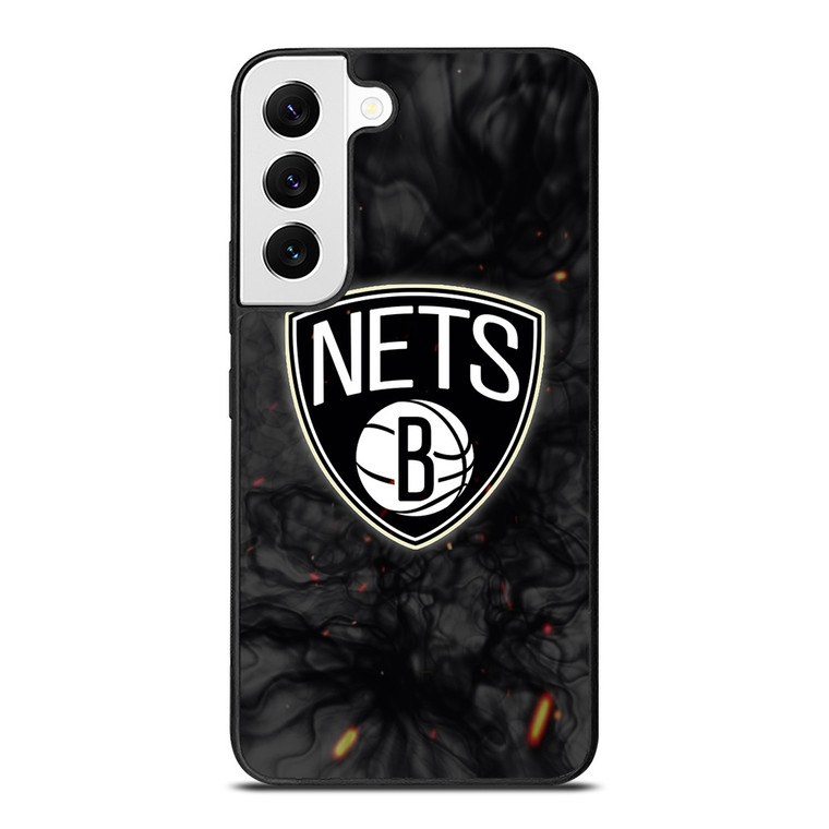 BROOKLYN NETS BASKETBALL NBA FIRE Samsung Galaxy S22 Case Cover