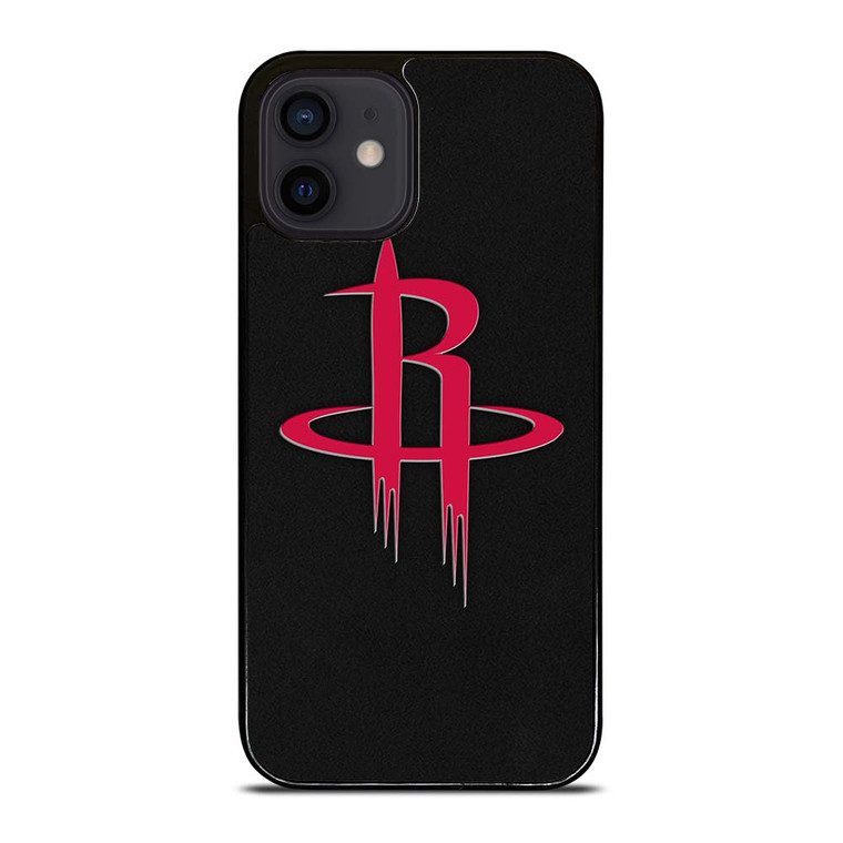 HOUSTON ROCKETS SUEDE LOGO iPhone 12 Mini Case Cover
