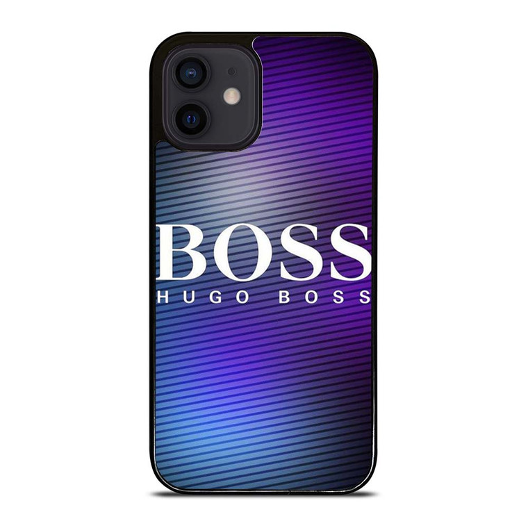 HUGO BOSS GRADIENT LOGO iPhone 12 Mini Case Cover