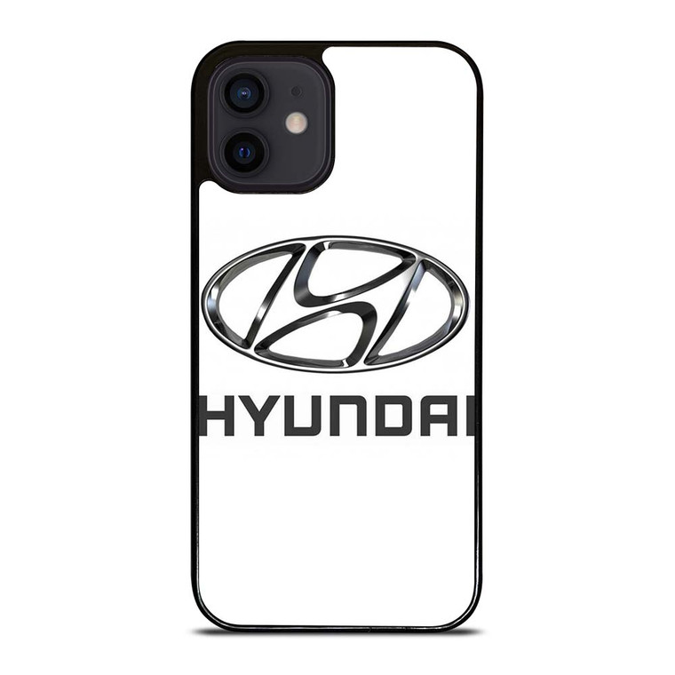 HYUNDAI MOTORS WHITE iPhone 12 Mini Case Cover