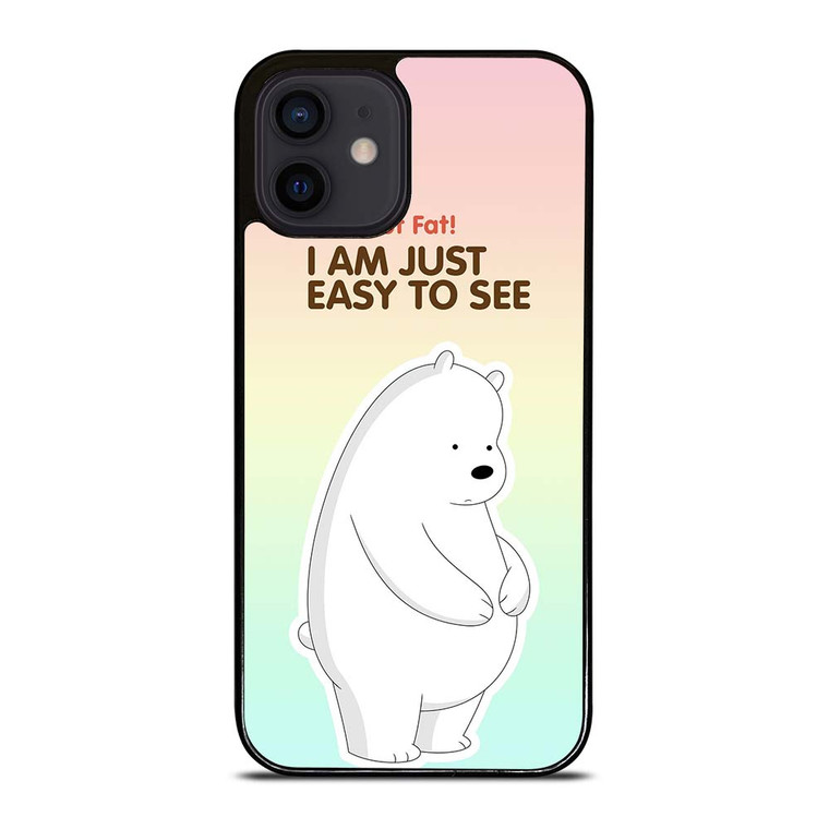 ICE BEAR WE BARE BEARS CARTOON iPhone 12 Mini Case Cover