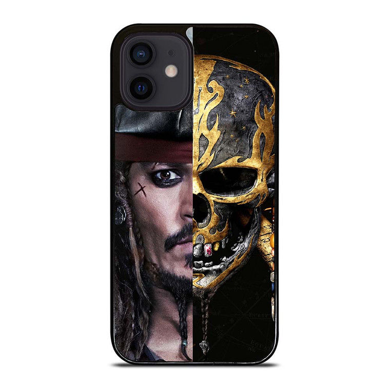 JACK SPARROW PIRATES OF THE CARIBBEAN SKULL iPhone 12 Mini Case Cover