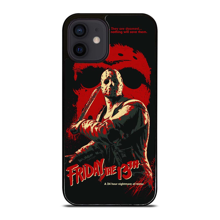 JASON FRIDAY THE 13TH POSTER iPhone 12 Mini Case Cover
