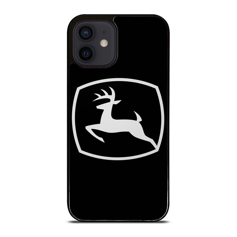 JOHN DEERE BLACK LOGO iPhone 12 Mini Case Cover
