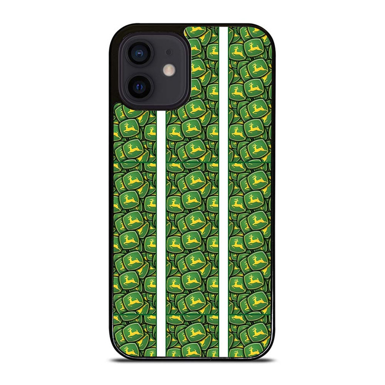 JOHN DEERE WALL COLLAGE GREEN iPhone 12 Mini Case Cover