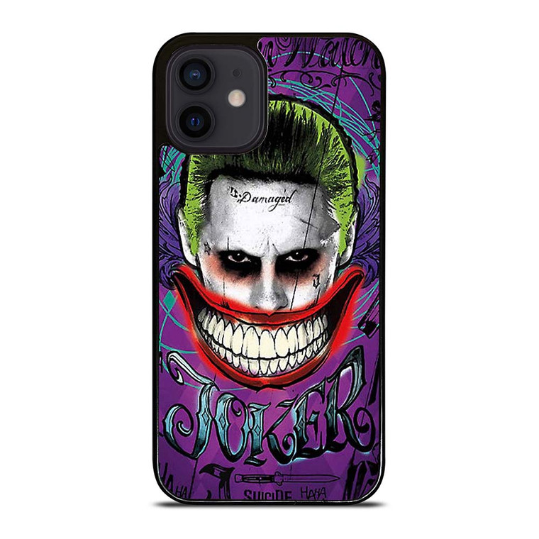 JOKER SUICIDE SQUAD ART iPhone 12 Mini Case Cover