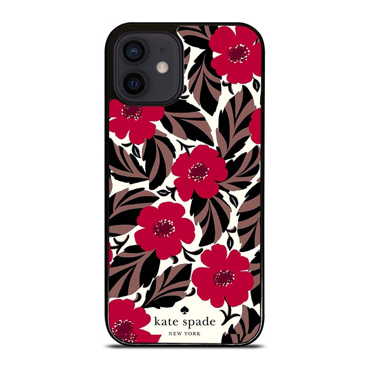 KATE SPADE FLOWER RED iPhone 12 Mini Case Cover