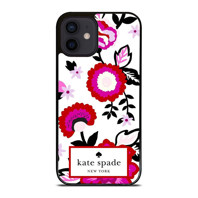 KATE SPADE NEW YORK FLOWER ART iPhone 12 Mini Case Cover