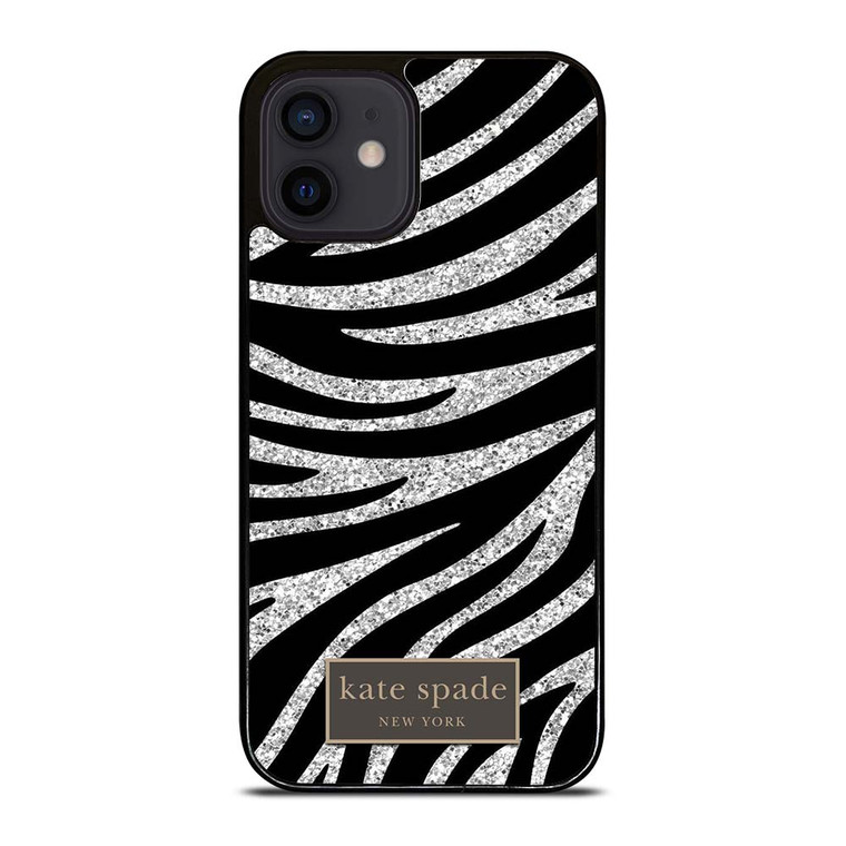 KATE SPADE NEW YORK ZEBRA PATTERN iPhone 12 Mini Case Cover