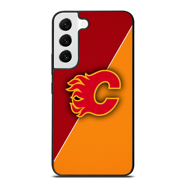CALGARY FLAMES NHL HOCKEY LOGO Samsung Galaxy S22 Case Cover