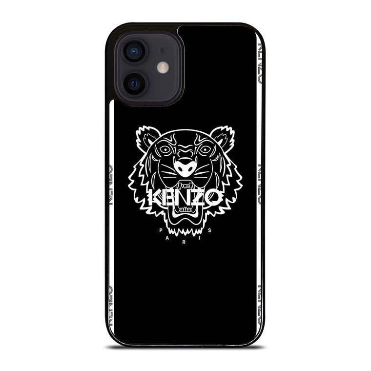 KENZO PARIS BORDERED LOGO iPhone 12 Mini Case Cover