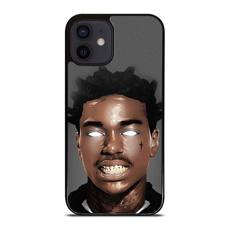 KODAK BLACK RAPPER CARTOON 2 iPhone 12 Mini Case Cover