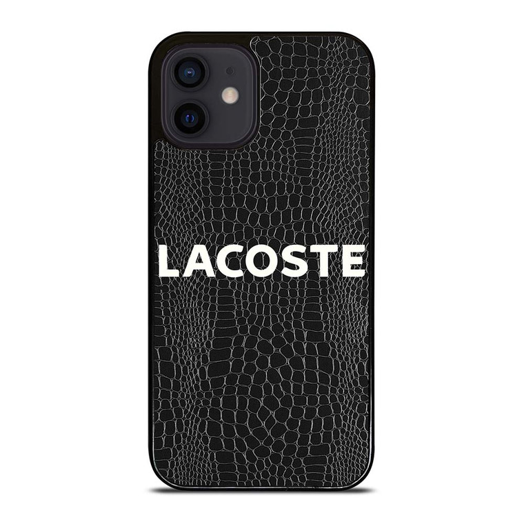LACOSTE CROCODILE SKIN iPhone 12 Mini Case Cover