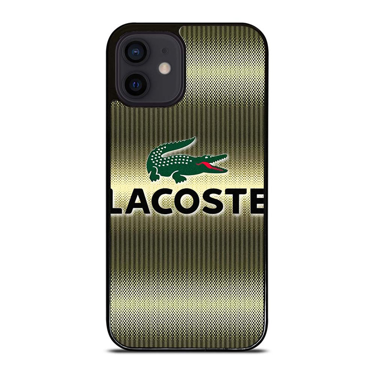 LACOSTE GOLD EMBLEM iPhone 12 Mini Case Cover