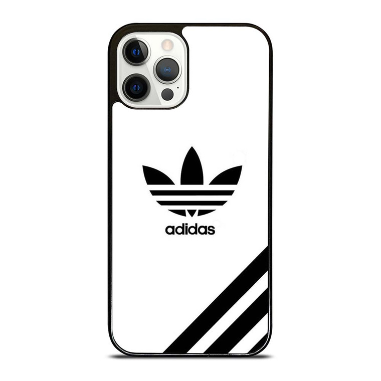 ADIDAS STRIPE BLACK iPhone 12 Pro Case Cover