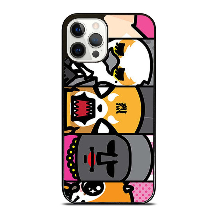 AGGRETSUKO CARTOON COLLAGE iPhone 12 Pro Case Cover