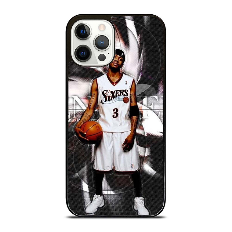 ALLEN IVERSON 3 SIXERS NBA iPhone 12 Pro Case Cover