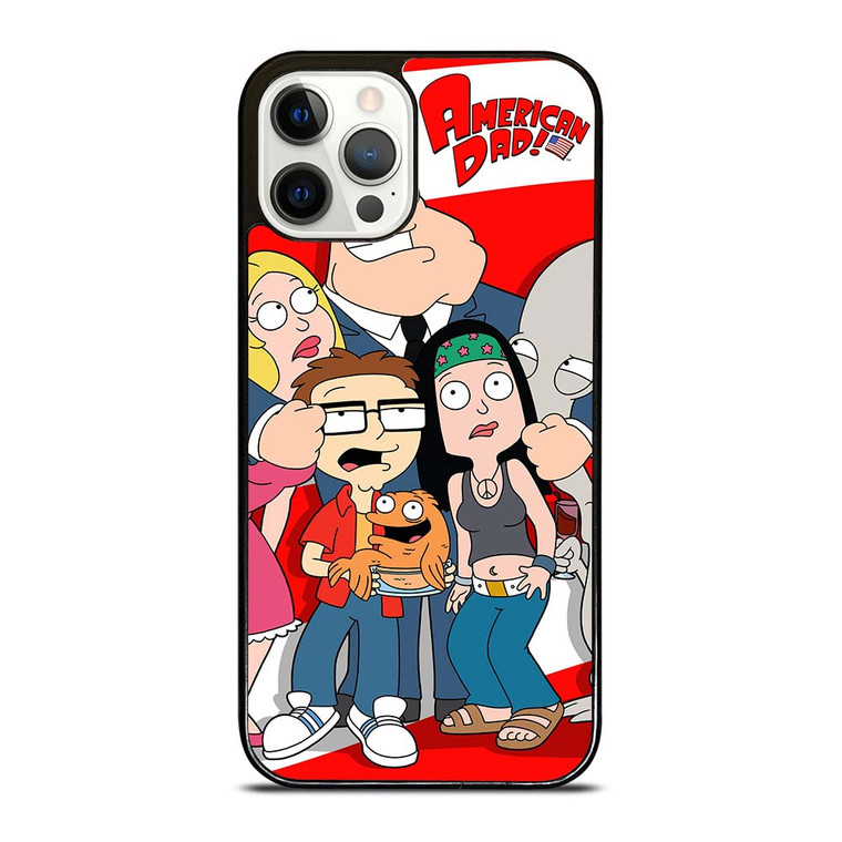 AMERICAN DAD USA FLAG iPhone 12 Pro Case Cover