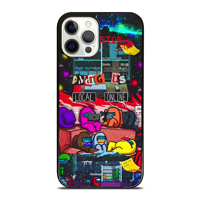AMONG US LOCAL ONLINE iPhone 12 Pro Case Cover