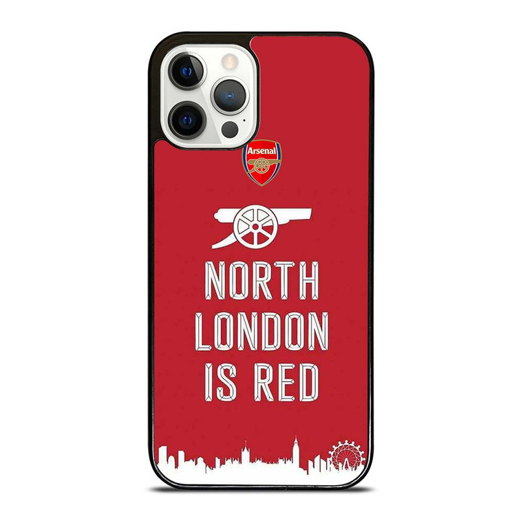 ARSENAL NORTH LONDON IS RED 2 iPhone 12 Pro Case Cover
