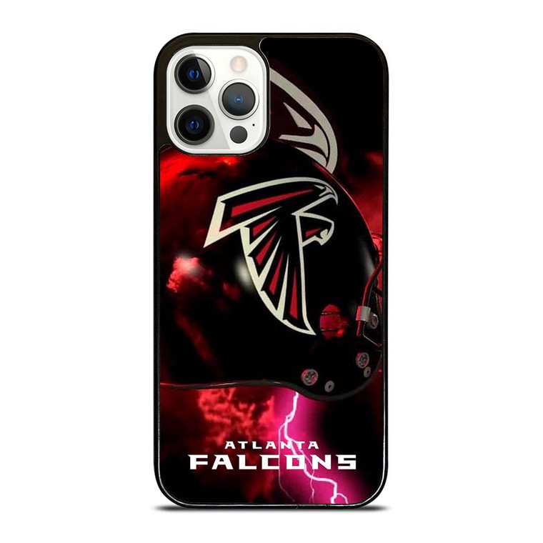 ATALANTA FALCONS LIGHTNING HELMET iPhone 12 Pro Case Cover